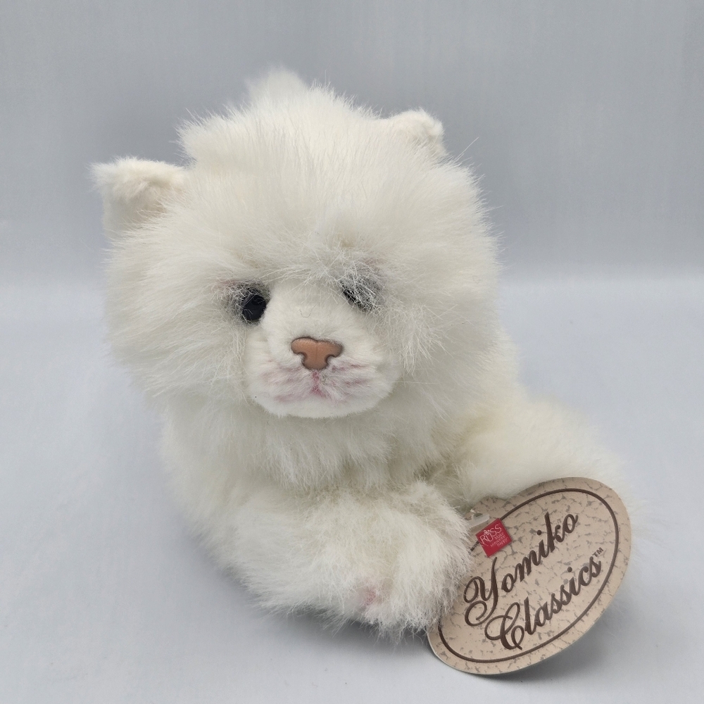 Russ Yomiko Classics Persian Cat Plush Stuffed Animal White